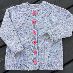 Roses Tweed-cardigan