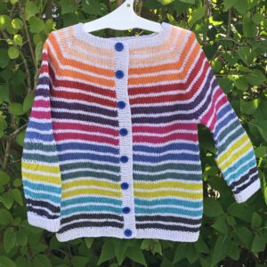 Farvelade Cardigan